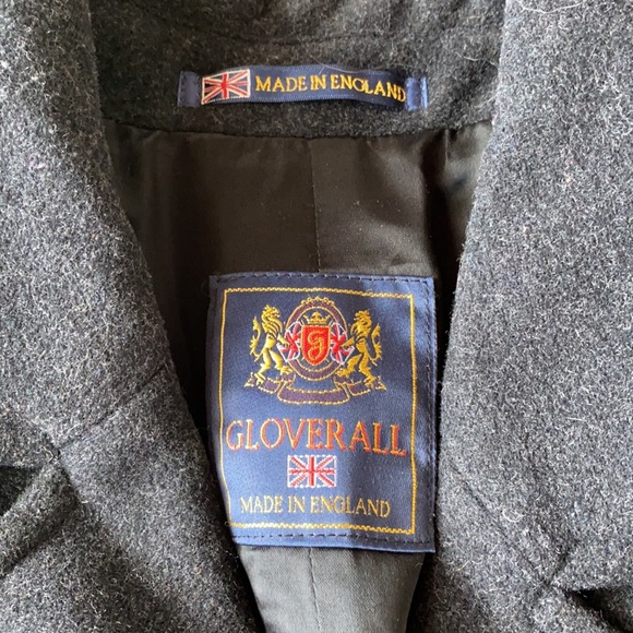 Authentic Gloverall Charcoal Peacoat - Picture 2 of 3